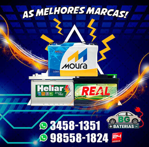 Baterias Automotivas no Floramar BH